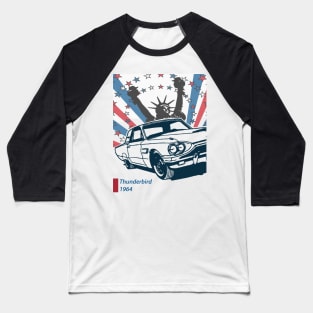 Thunderbird 1964 Baseball T-Shirt